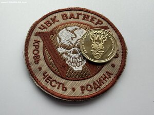 ЧВК Золотая монета/жетон/ медаль Год Черного Кролика