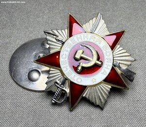 Орден «Отечественной войны» 2 степени № 6588342 (ЛМД)