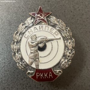 Снайпер РККА с родной гайкой