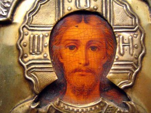 Икона Господь вседержитель с окладом