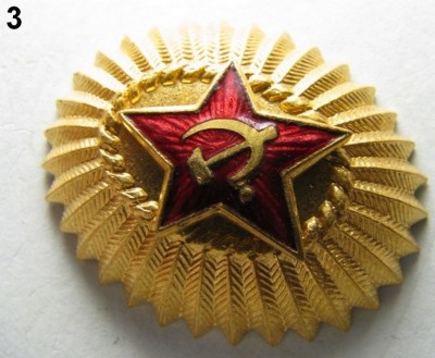 Генеральская кокарда, повседневная (звезда накладная)