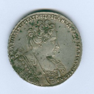 Рубль Анны 1732г