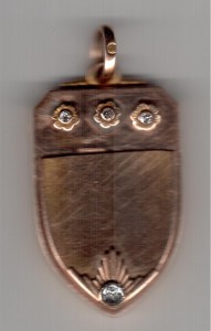 Золотой медальон Георгиевского кавалера