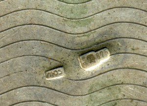 Пудренница серебро,эмаль,позолота.