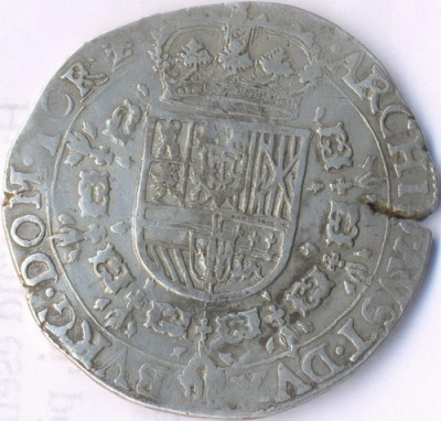 Патагон Испанские Нидерланды 1633 Филипп ( Талер )