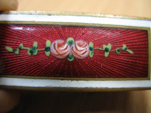 Шкатулка,эмаль