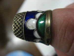 наперсток с эмалькой 916 пр.