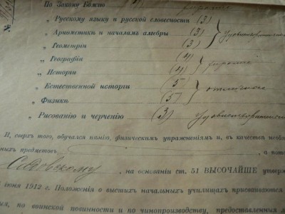 аттестат.