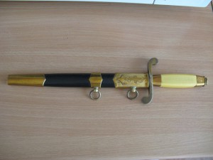 Кортик ВМФ, булат 1990 г. Хороший сохран.