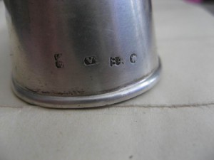 ==Пепельница ,Серебро , 84пр ,Именная на ЧКиста RRR==