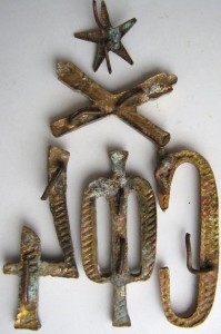 Полный набор на погон. (буквы ,цифра ,эмблема ,звёздочка)