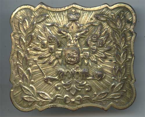 Бляха обер-офицеров гвардейской пехоты