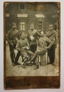 Фото бойцов с ГК, апрель 1916 года.