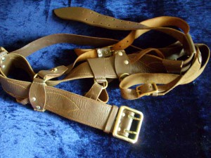 Ремень офицерский с портуп.