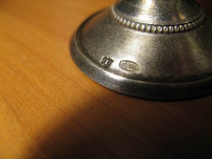 Набор, три серебрянные рюмочки. Класс !!!