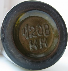 1846 Пивная бутылка Генрих Пульс Перновь РЕДКАЯ