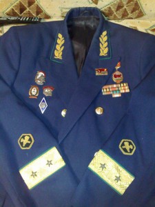 Китель зам. начальника железной дороги.