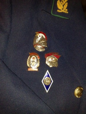 Китель зам. начальника железной дороги.