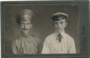Архив семьи Козловских, трое братьев военных