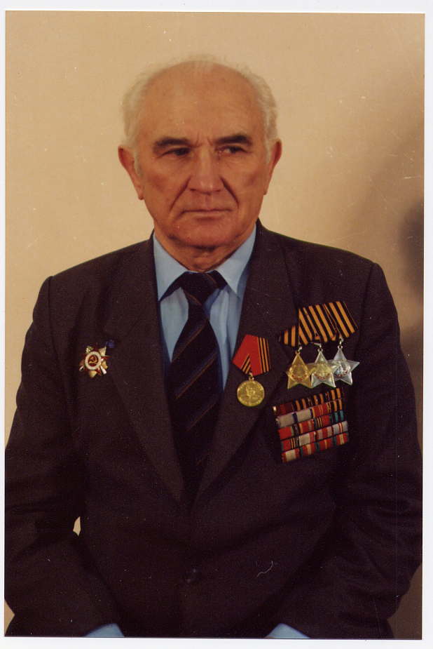 Полный кавалер ордена Слава старшина Волков В.П.