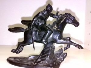 Красноармеец на коне-КАСЛИ