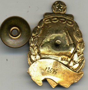 Почетный работник Морфлота  № 12595 с Документом