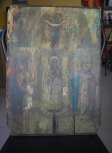 Икона старая , Покрова