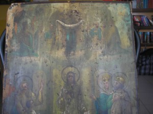 Икона старая , Покрова