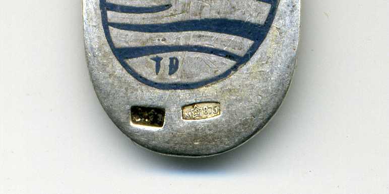 Ложки чайные , серебро 875