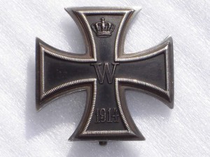 Железный крест 1 класса за 1 МВ, серебро.