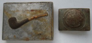 Портсигар и пряга ГИТЛЕРЮГЕНД.