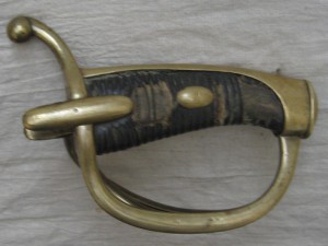 Эфес солдатской трехдужки обр.1827г.
