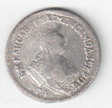 Полуполтинник 1747г.