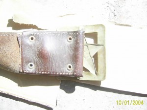 Ремень офицерский - старый.