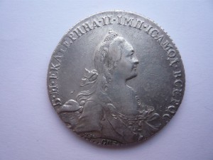 Рубль 1768г.