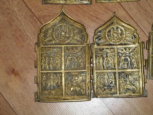 10 плашек(остатки складней)