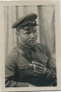 Лот фотографий подполковника НКВД Воробьева М.И.