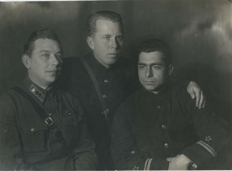 Лот фотографий подполковника НКВД Воробьева М.И.