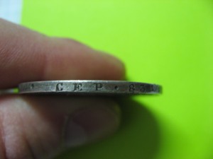 1 рубль 1842 год M W.