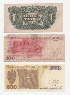 Боны. Польша. 1938г 1944г. 1982г.