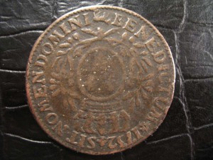 Монета 1732г.