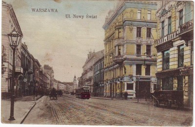 2 открытки. Варшава. 1910г.