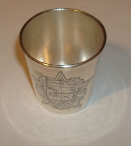 Стопка - Октябрьская Революция 1967г., серебро