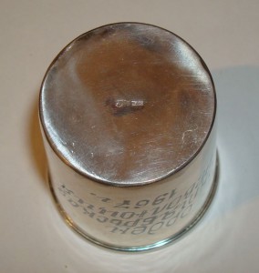 Стопка - Октябрьская Революция 1967г., серебро