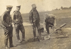 Чудо техники - миномет 1 МВ 1916 г.