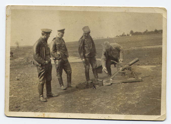 Чудо техники - миномет 1 МВ 1916 г.