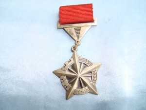 Знак - передовик ИСС.