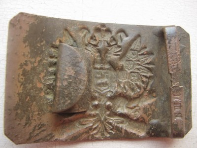 Пряжка Артиллерия Россия WW1