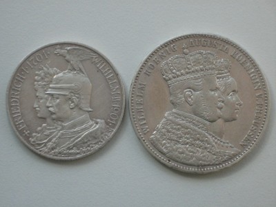 Немецкие монеты.