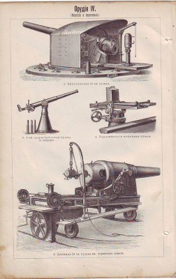 Гравьюры: Орудия.